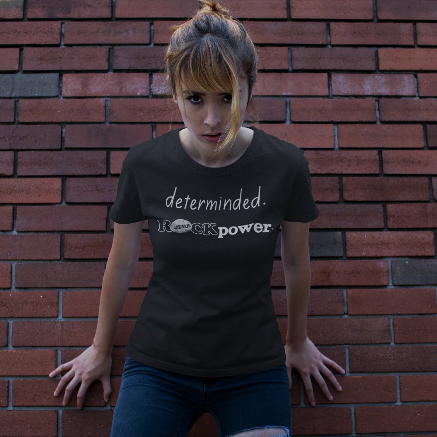 Determined ROCKpower Unisex T-Shirt