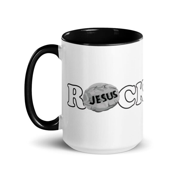 ROCKstrong 15oz Mug with Black Inside